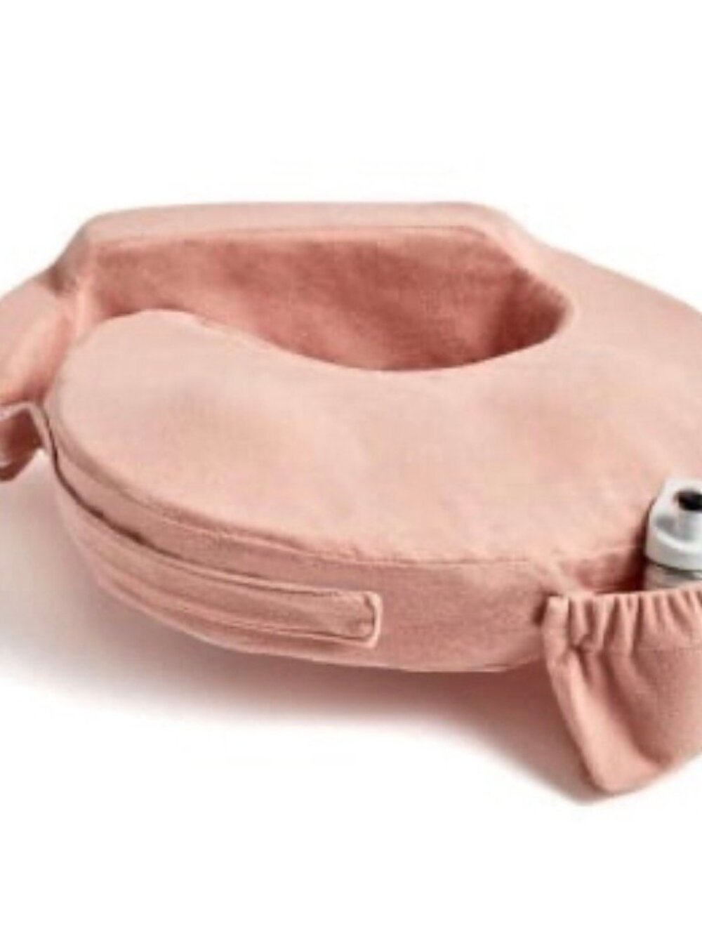 My Brest Friend Deluxe Nursing Pillow Soft Rose with Pocket Breastfeeding